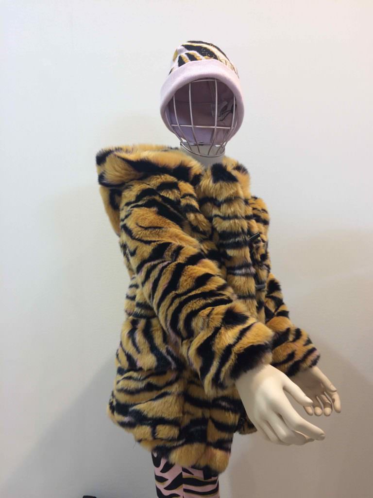Lovers of animal print won't be disappointed next winter, here's a new variation by Kenzo Kids at Pitti Bimbo 84