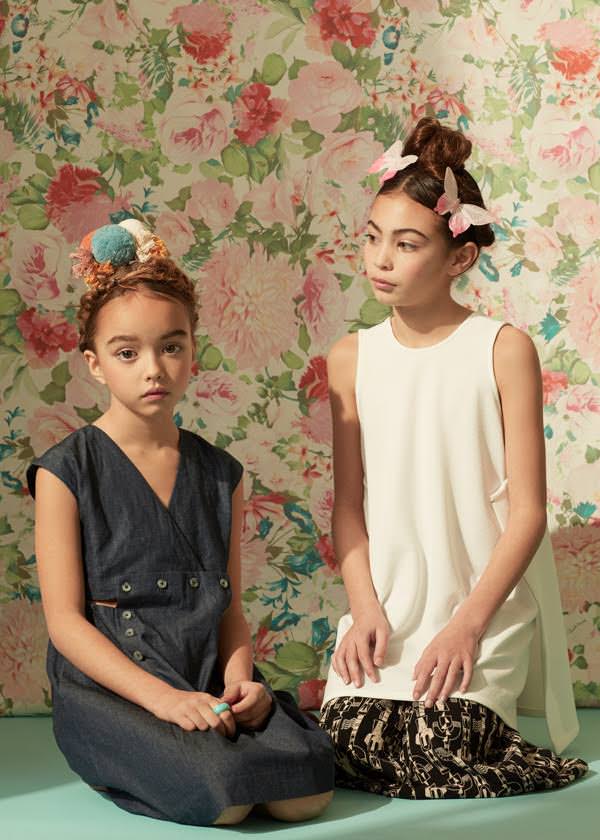 Beautiful portraits by Molly Magnuson for Ladida spring kids fashion