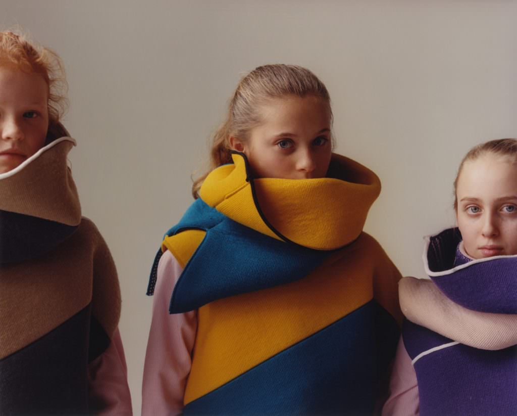 High fashion worn by Yorkshire school kids photographed by Jamie Hawkesworth