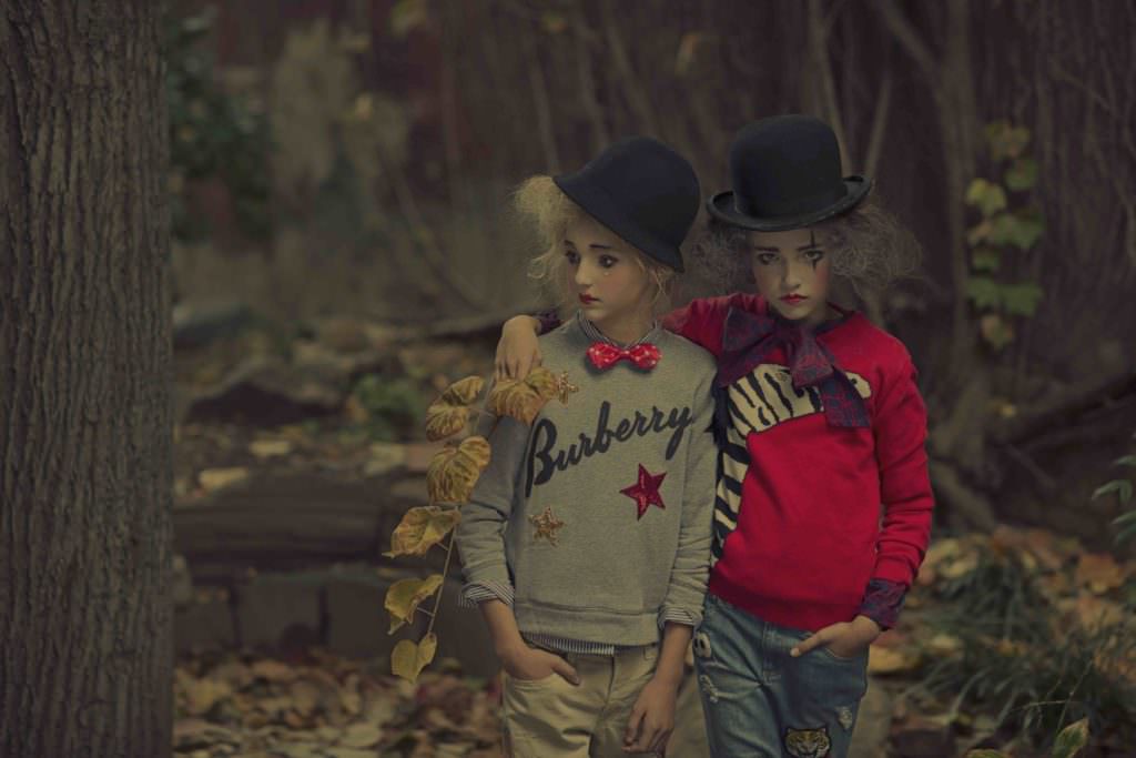 Kids fashion shoot by Gerard Harten for the new March issue of Hooligans magazine