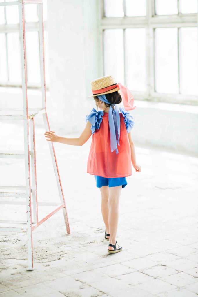 Sweet summer ruffles at Paade Mode for spring 2017 kidswear