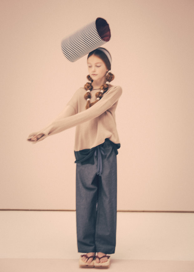 Fab kids editorial for Collezioni Bambini by Federico Leone titled Nippon Vibes