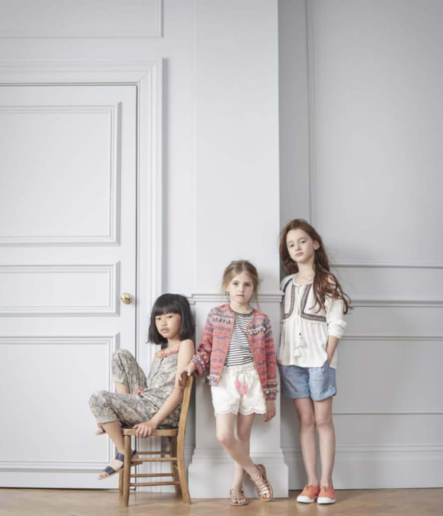 Ethnic touches in the new Outside The Lines kids fashion collection for spring 2017