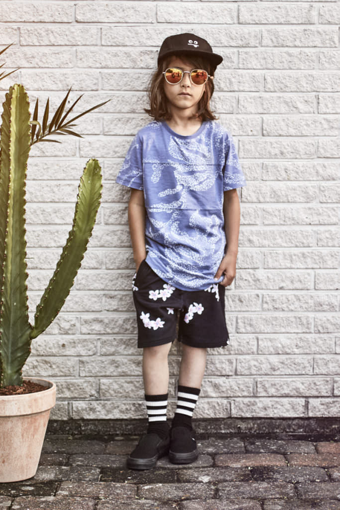Producing their own individual prints and logo's give a special feel to the Someday Soon kids collection