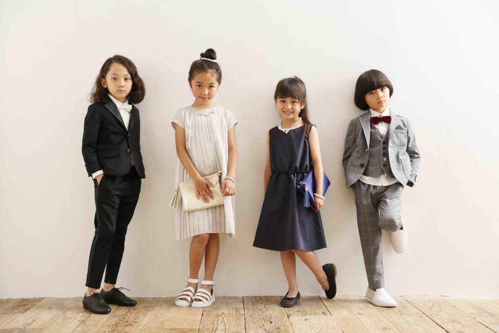 Arch & Line kids Japanese fashion line for summer 2017 in formal vein