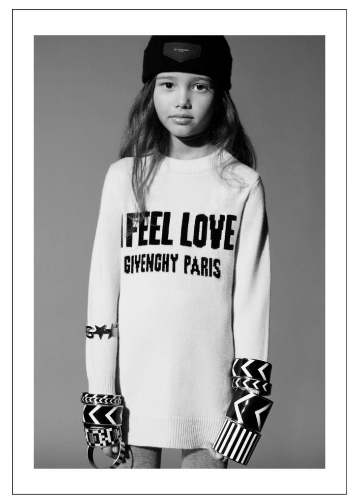 First look at the new Givenchy kids campaign for fall 2017 