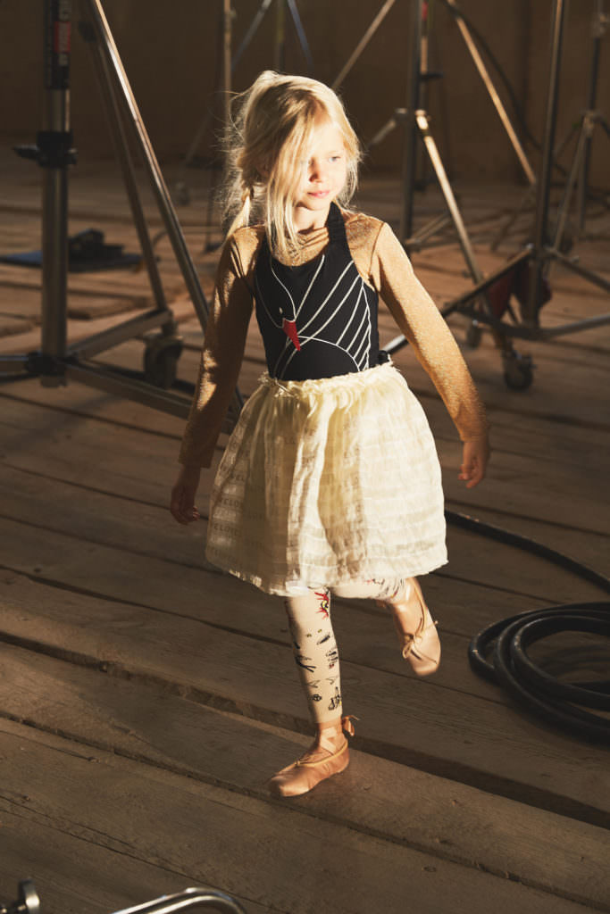 Ballerina looks for girlswear from H&M Studio for SS17 kidswear