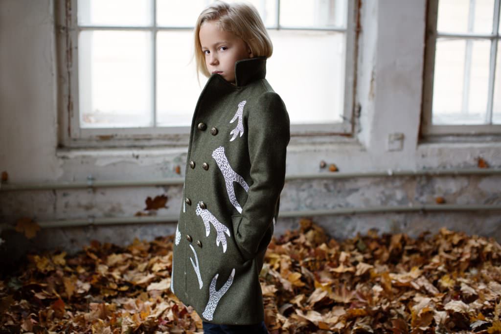 Stylish coat shapes at ISEkids for kidswear winter 2017