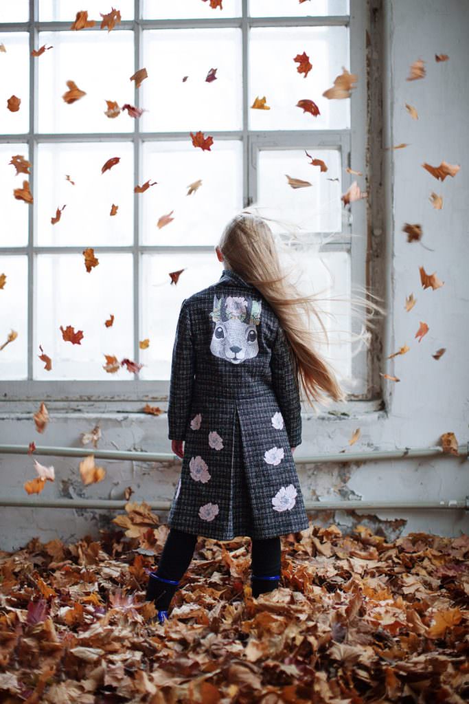 ISEkids return to kids fashion with a fabulous printed coat collection for fall 2017