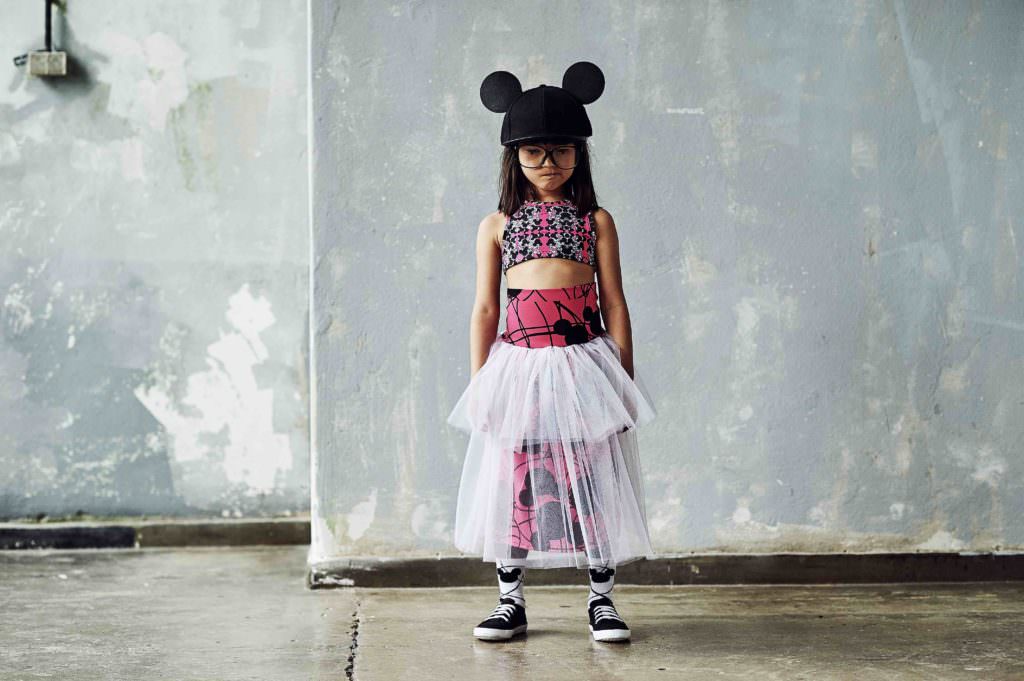 Kids active wear at EFVVA cruise collection available for wholesale buyers now 