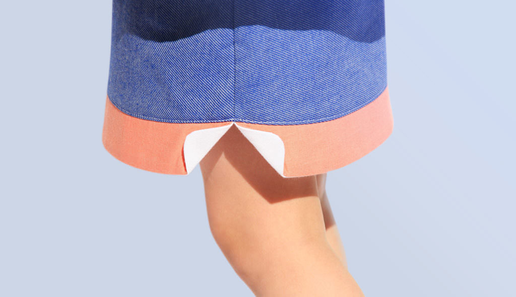 Mino skirt detail, new launch for 4-6 yr children from Paris