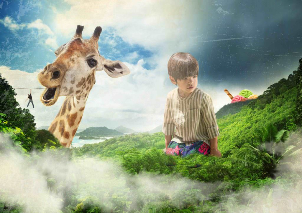 A fantasy land for the new Mr Uky kidswear campaign