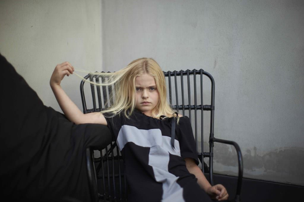 Simple kids fashion with great portraits by Haas for winter 2017
