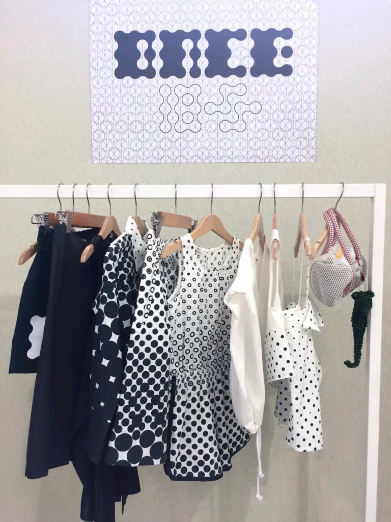 Graduated monochrome by Once Boutique at Playtime Paris kids fashion trade show for SS18
