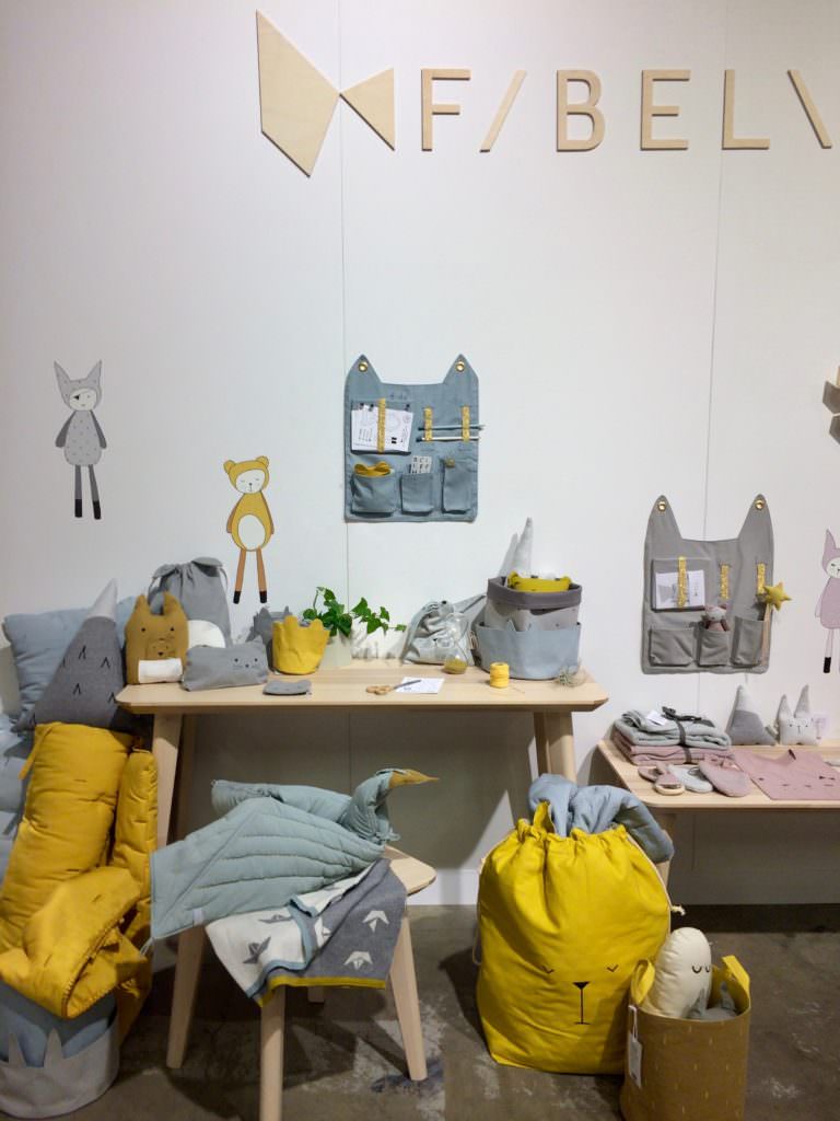 Great colour and cute products from F/BEL\B for both decoration and play for kids rooms