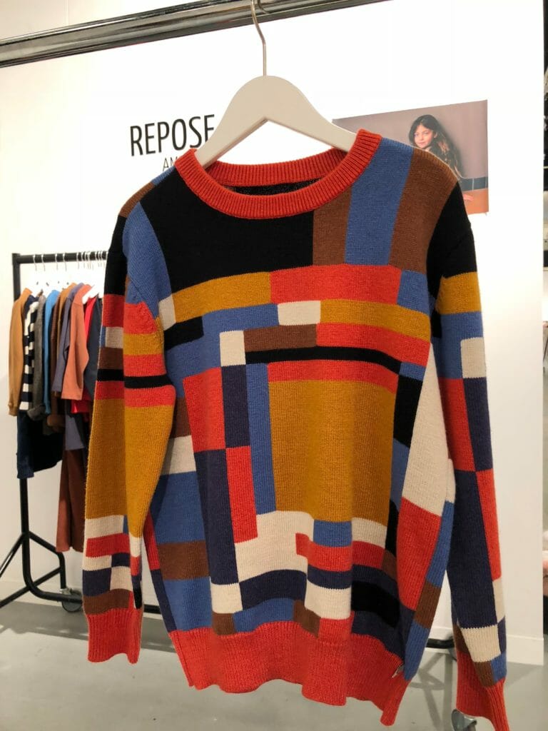 Cool autumn toned knitwear by Repose from Amsterdam at CIFF KIds 