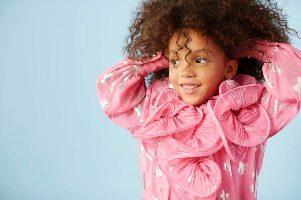 The perfect pink party princess dress at Little Marc Jacobs for summer 2018 girls fashion