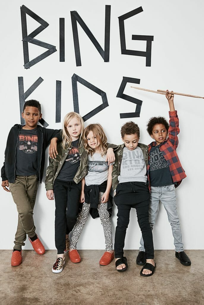 The new line for kidswear from Anine Bing launched last weekend