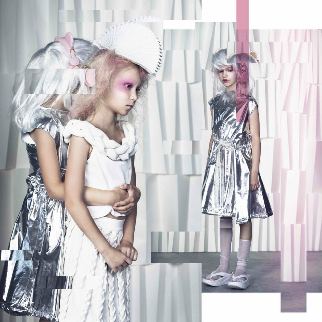 Summer style by experimental label Nikolia childrenswear