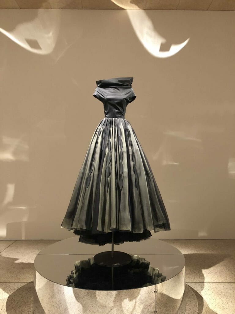 Exploring volume, a dress from 1997 couture by Azzedine Alaia at The Design Museum