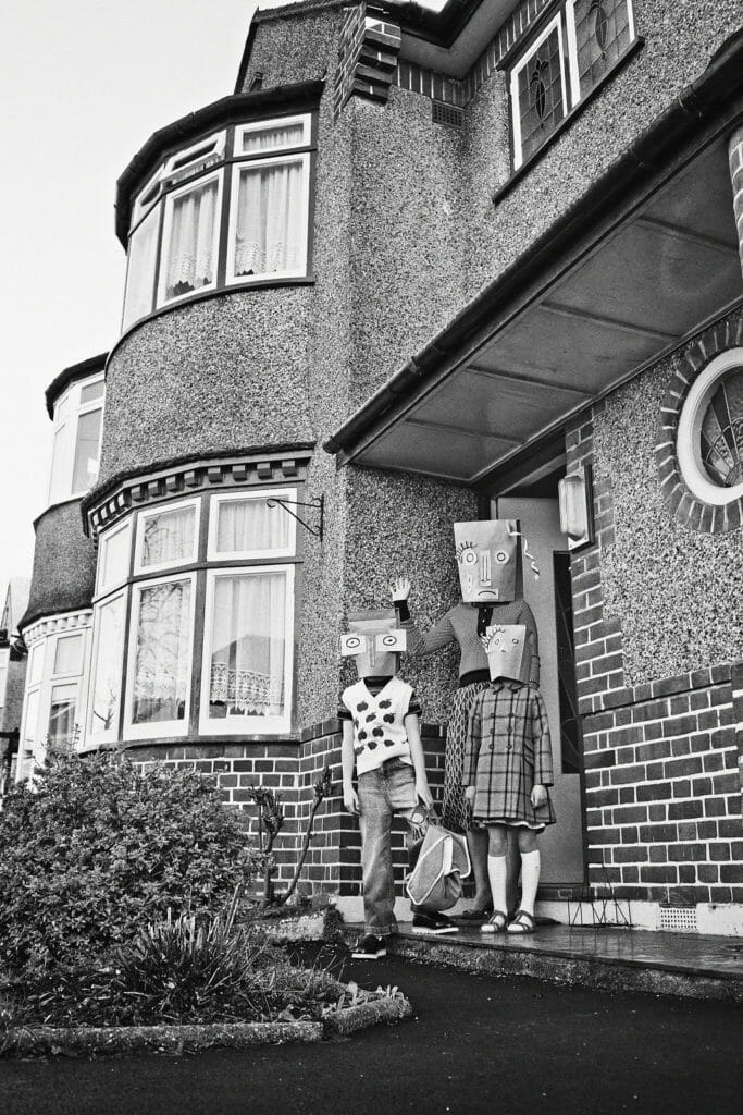 Welcome to the house of the Paper People, new kids editorial for Milk Magazine by Abi Campbell