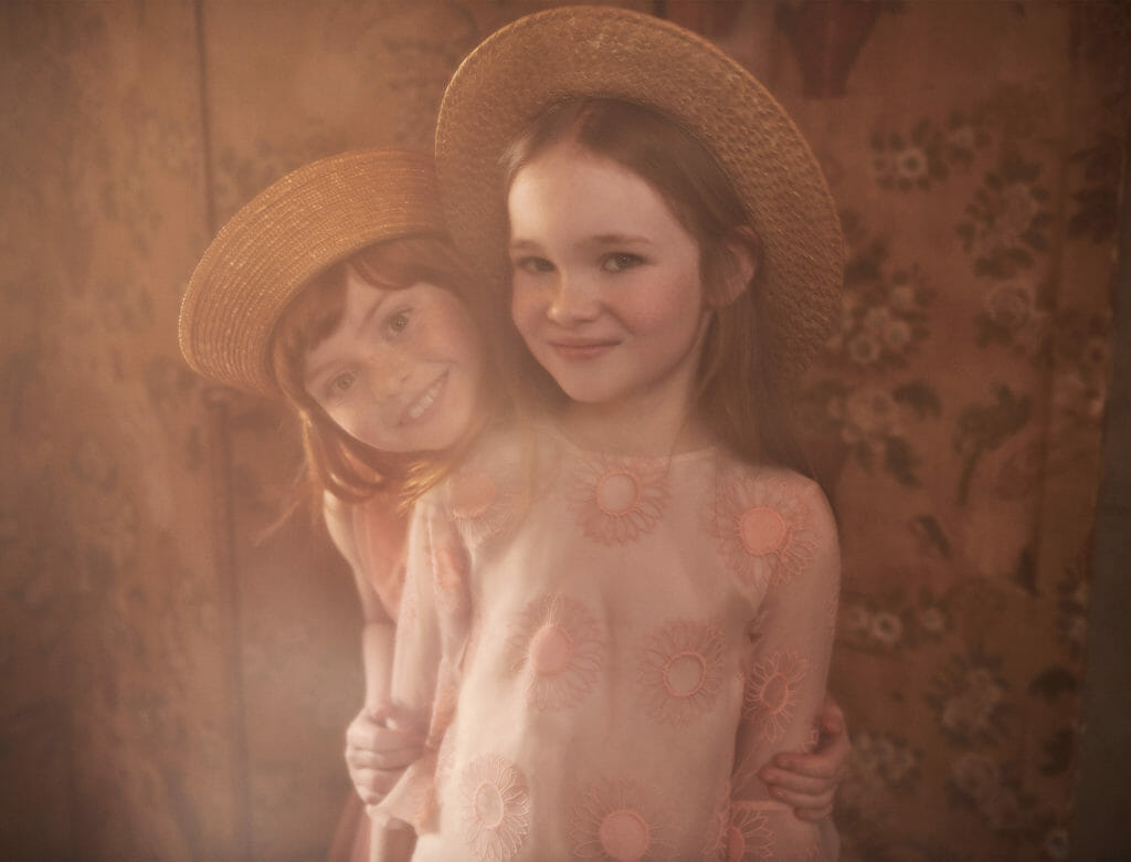 'Little Women" kids fashion editorial for Russian Vogue SS18