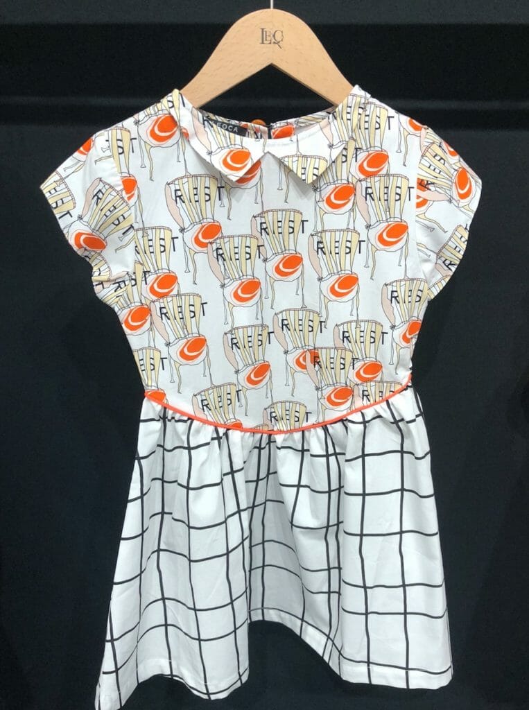Take rest, give yourself a break - repeat print at Leoca Paris Kidswear SS19 at Playtime Paris