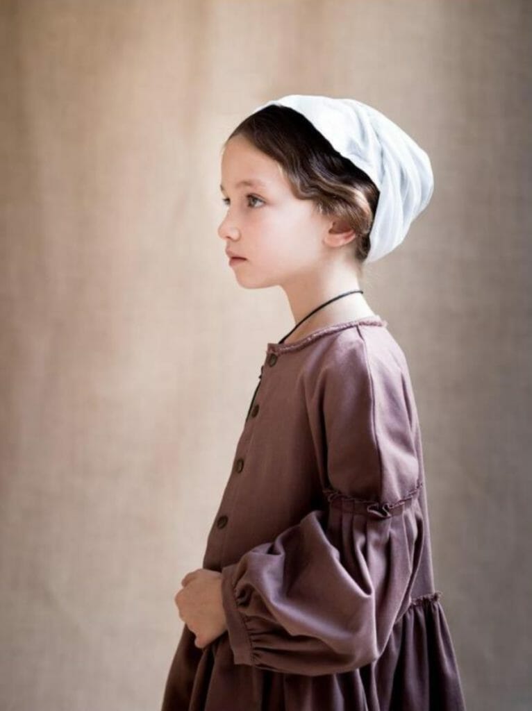 Beautifully simple tunic dress at Belle Chiara for girls fashion fall 2018