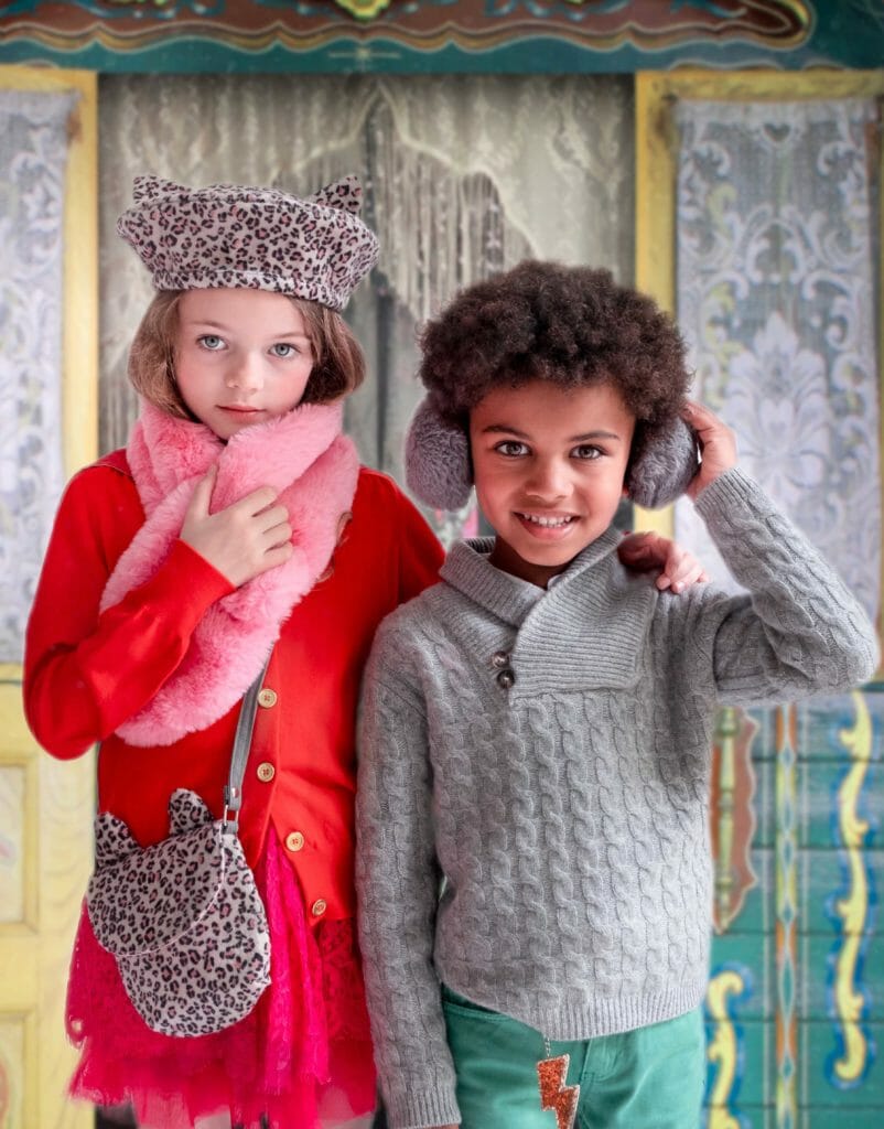 Faux fur winter accessories from Rockahula Kids