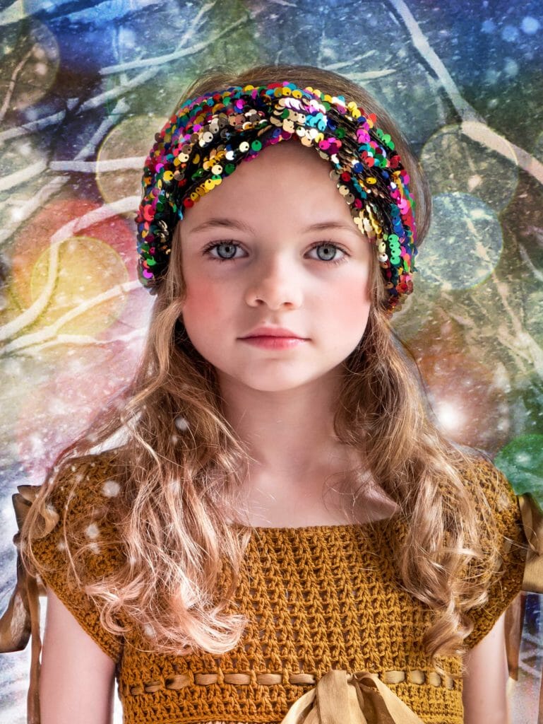 Party sequin hairband at Rockahula Kids Holiday 2018