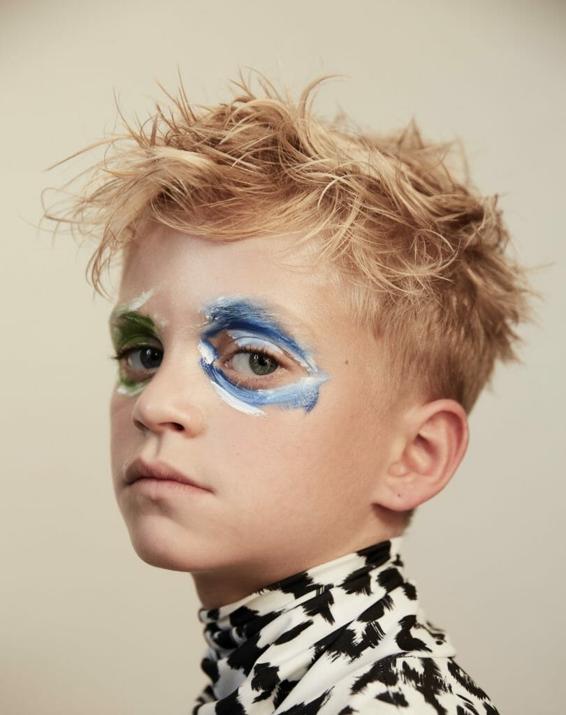 Modern kids portraits by Ulla Nyeman for Hooligans magazine