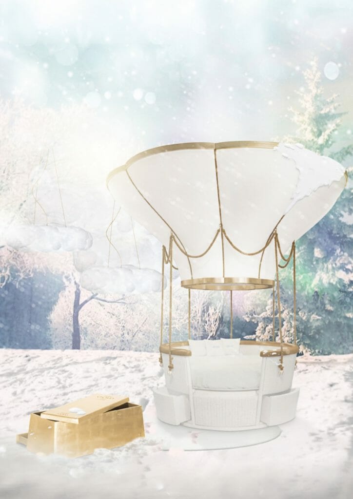Fantasy balloon ride seating by Circu Collection winter 2018