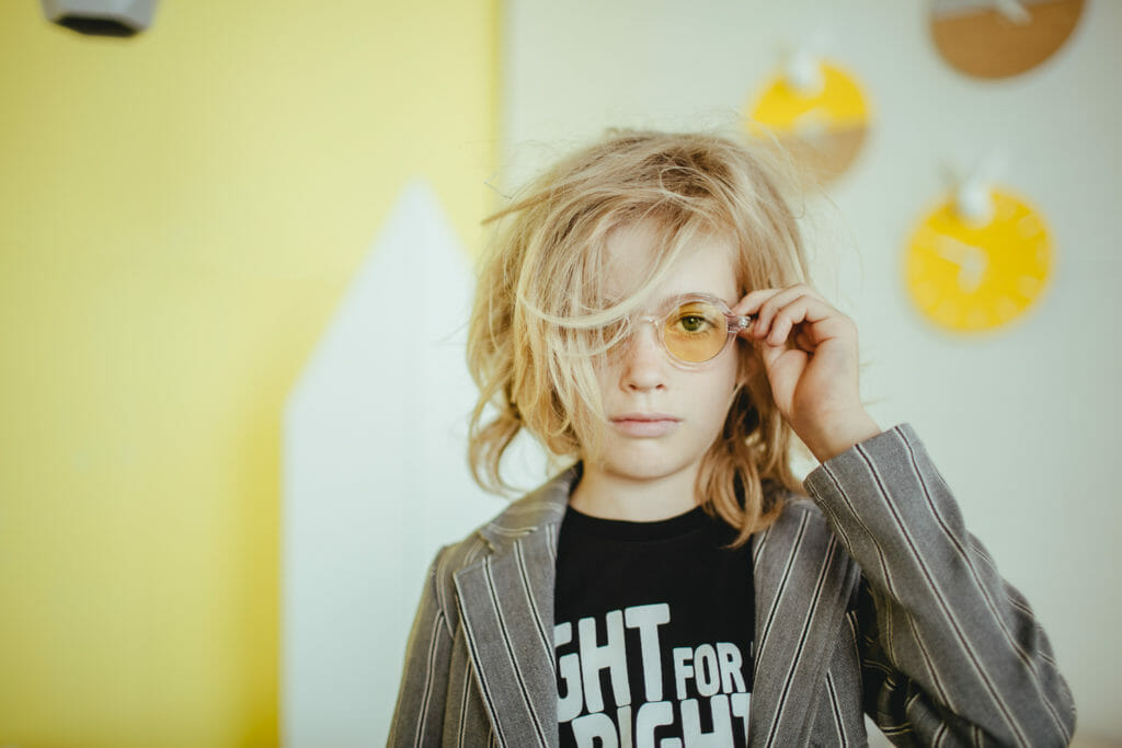 Colour concept kids fashion and interiors shoot from Russia by Dasha Pears