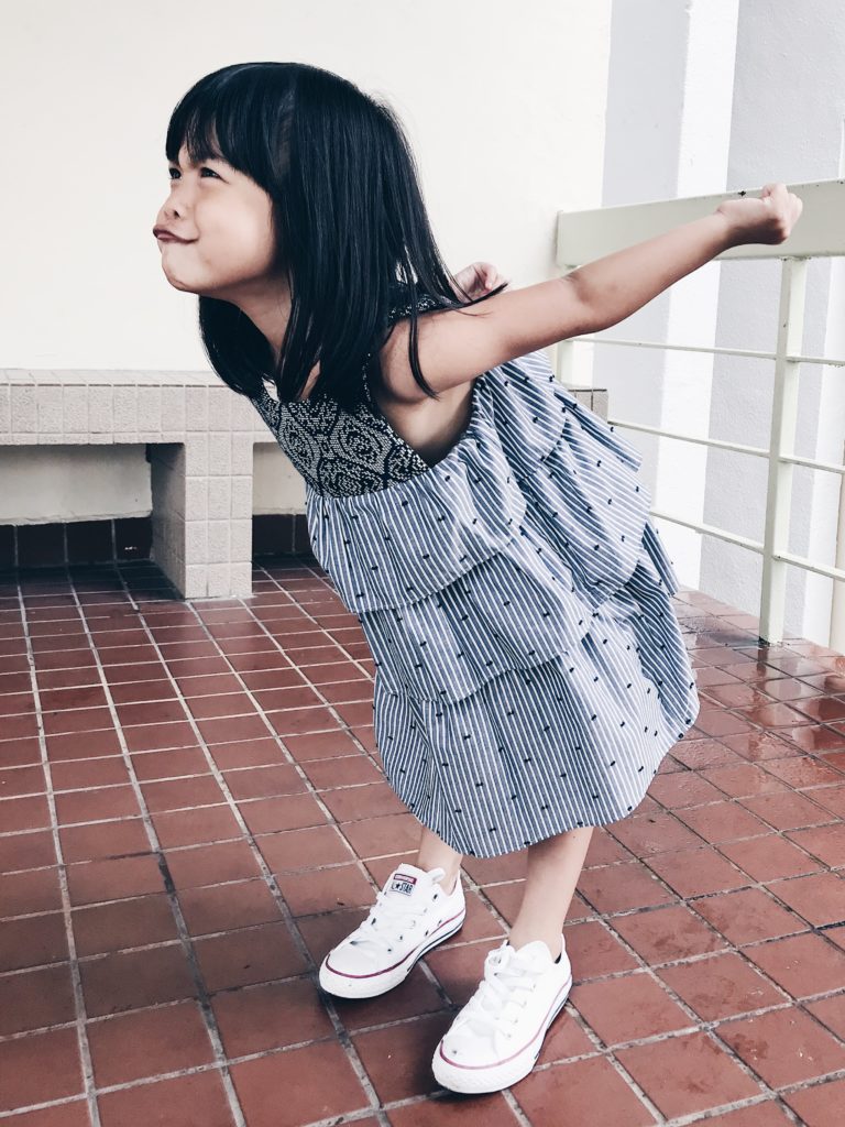 Easy to wear triple ruffle dress from Cavalier for summer 2019 kidswear