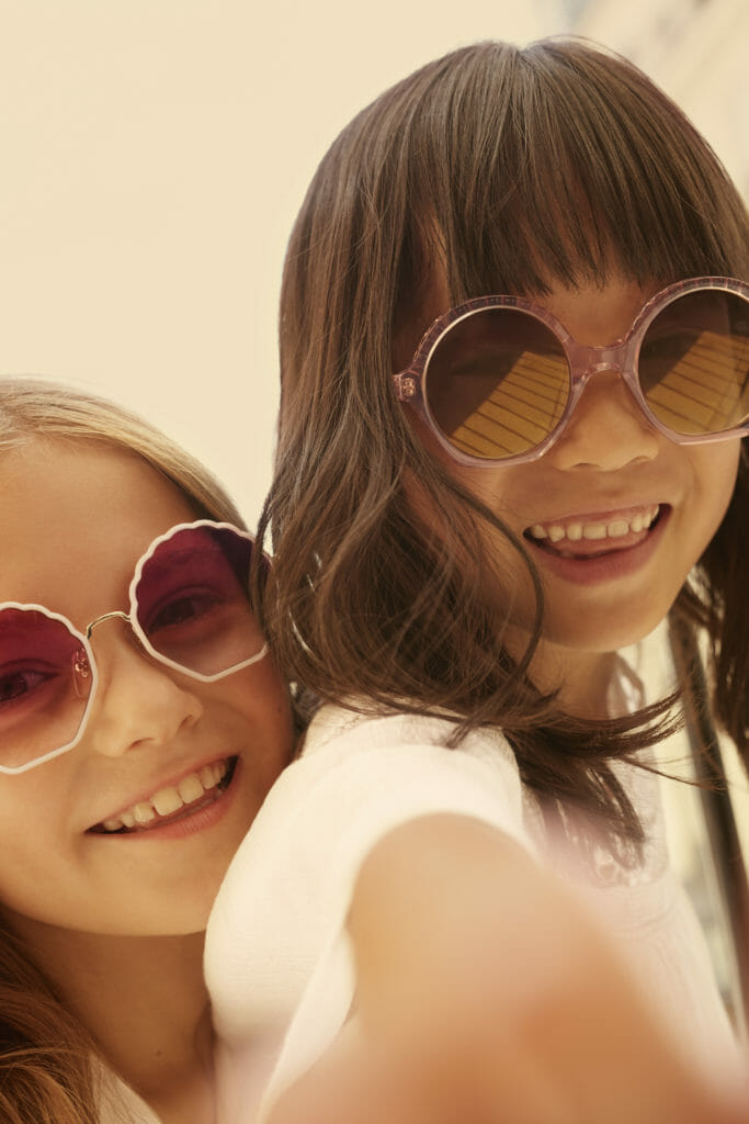 The Chloe kids collection also features some very cool sunglasses