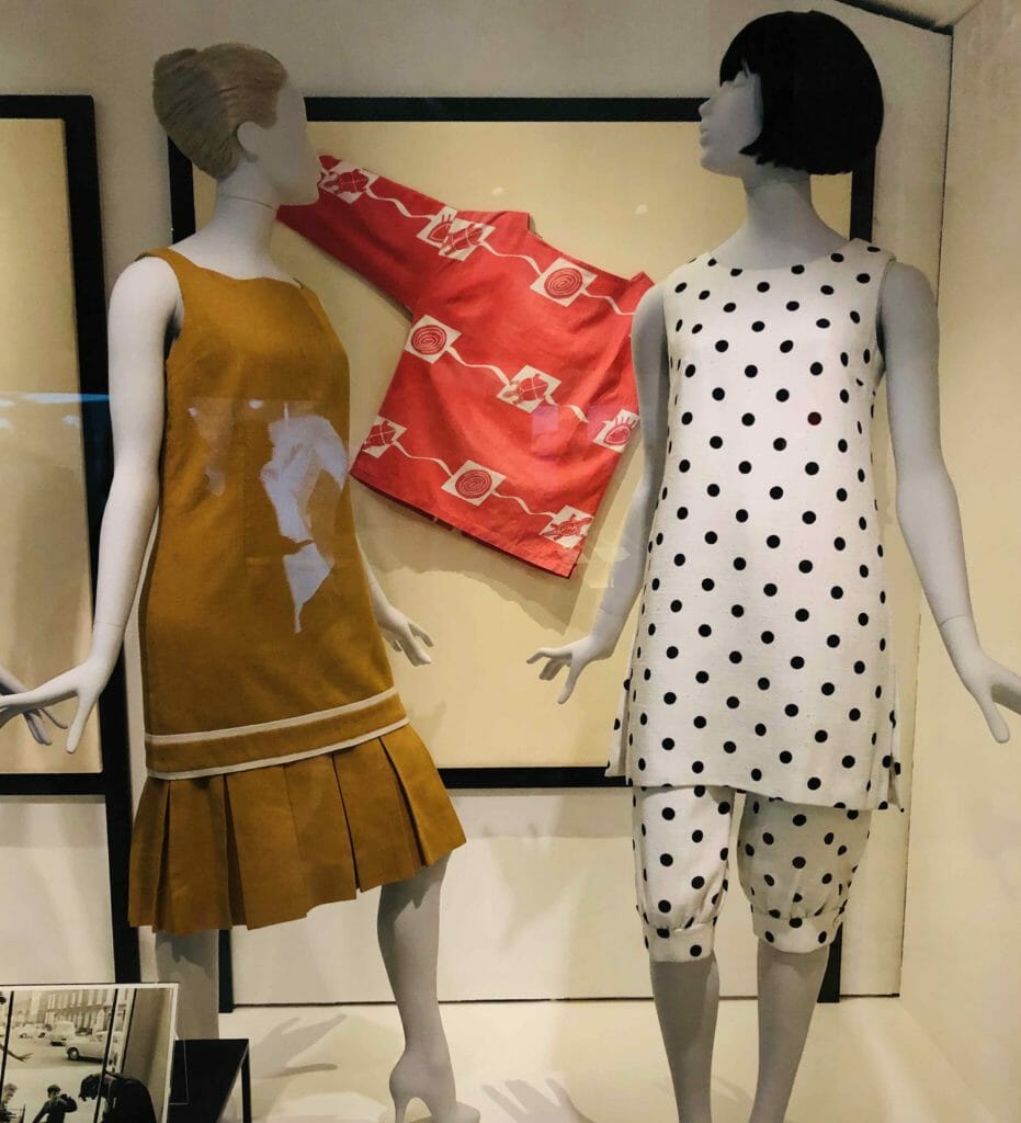 1950's Mary Quant designs from her first store Bazaar in the Kings Rd
