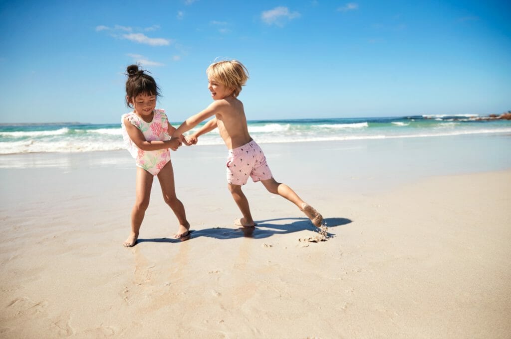 Sustainable kids swimwear at Marks and Spencer