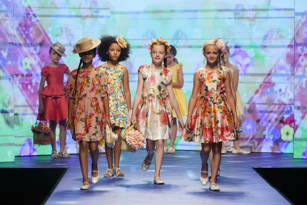 Flowerprint festival at Abel E Lula from Spain for summer 2020 kids fashion