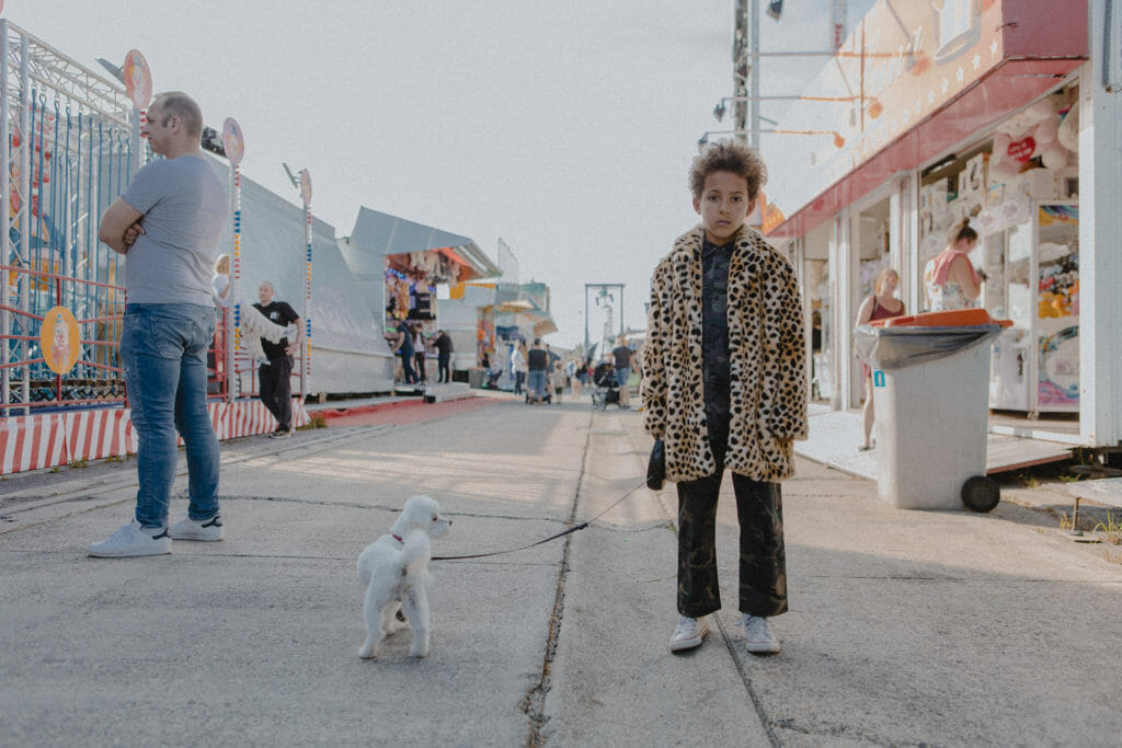 Adorable faux leopard jacket for boys that will be stolen by girls no doubt at BO(Y)SMANS for autumn 2019