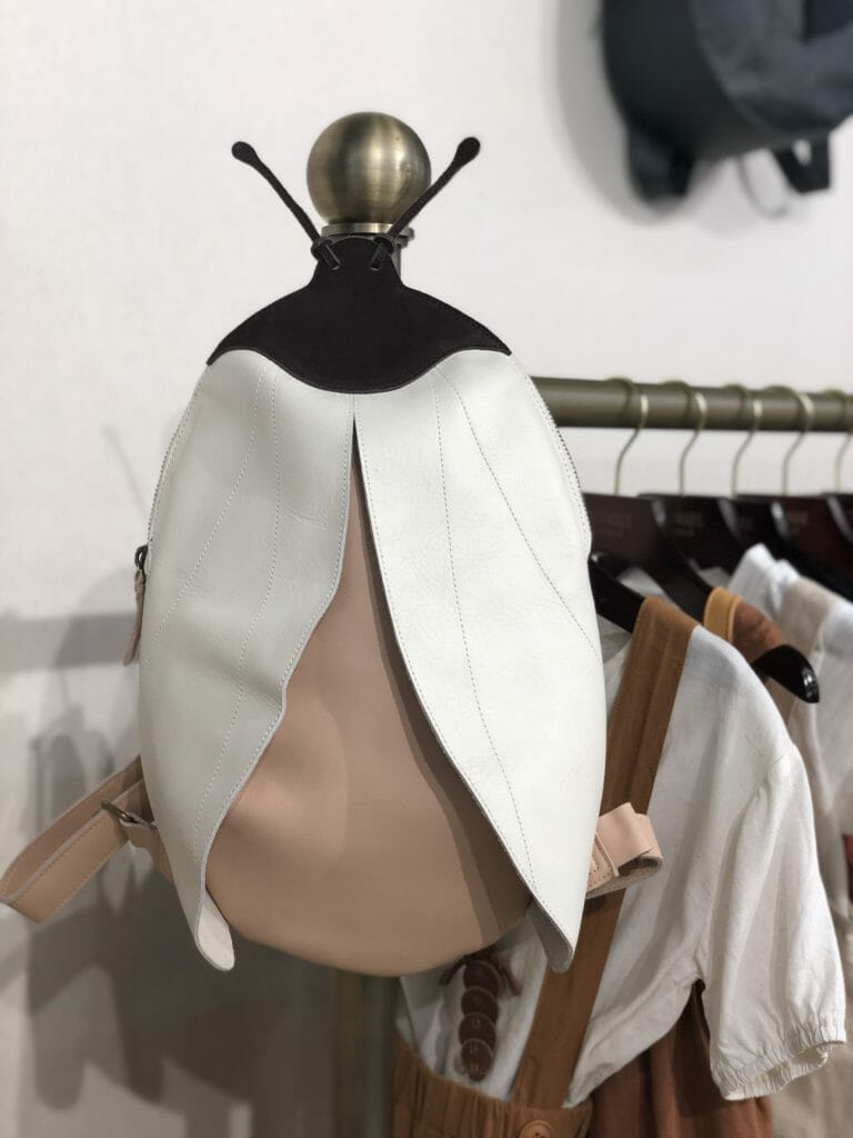The best bug backpack in leather by beautiful brand Donsje Amsterdam