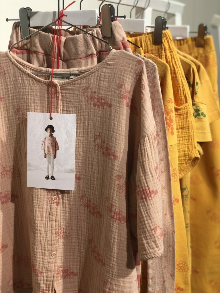 Super soft textiles and faded prints from new Spanish label to the CIFF fair The Campamento