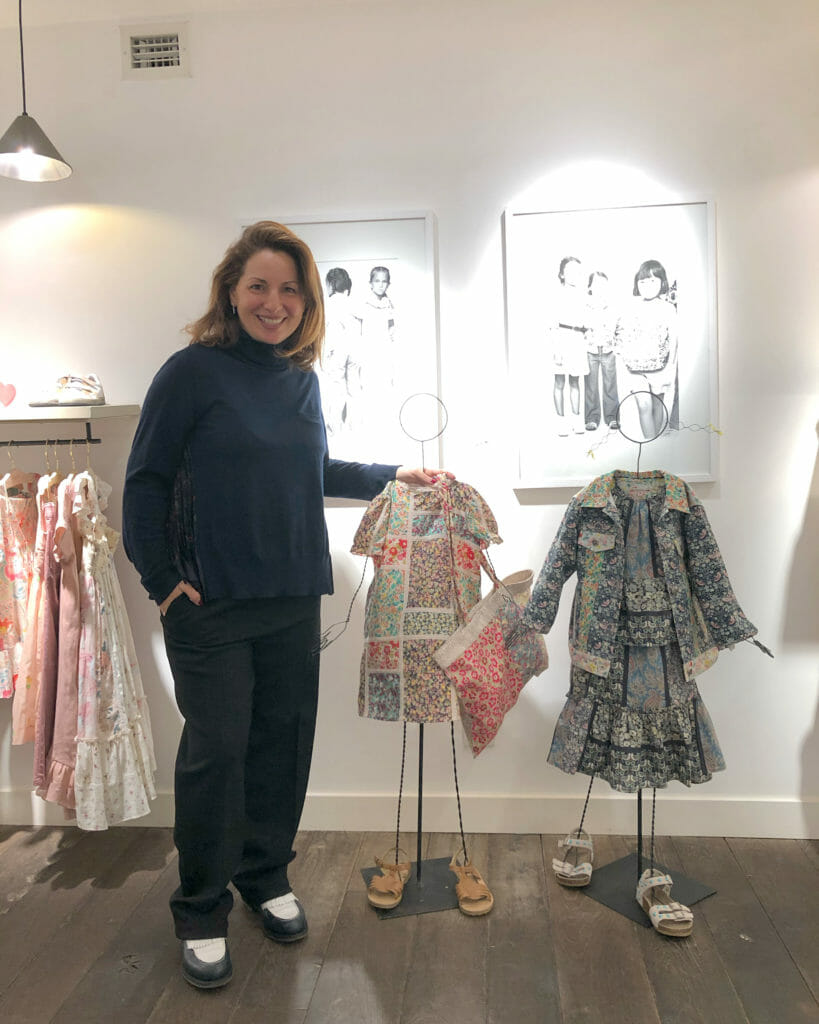New Creative Director of Bonpoint Anne Valerie Hash shows off the Upcycled kids fashion collection