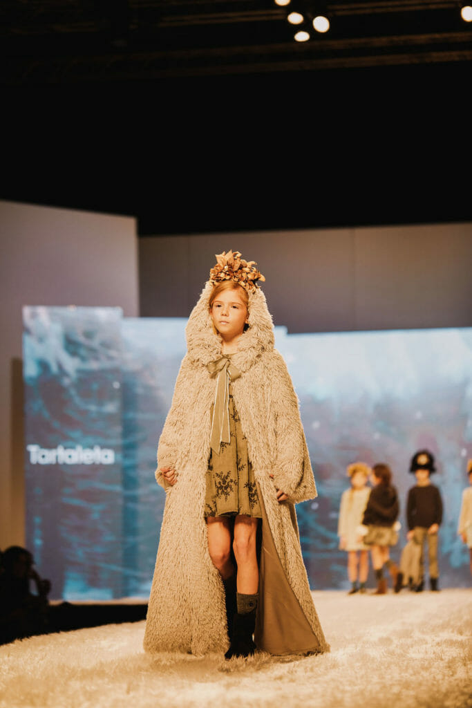 Tartaleta in the Kids Fashion from Spain catwalk at Pitti Bimbo kids show for winter 2019