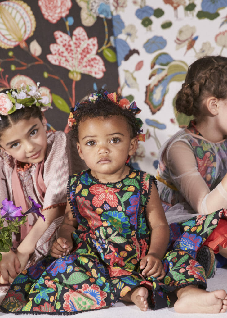 Babies are also dressed by Tia Cibani for summer 2020 junior fashion