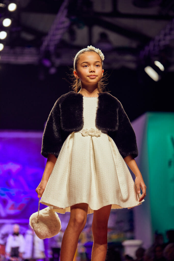 Classic style at Abel & Lula at the Children' fashion from Spain catwalk at Pitti Bimbo 90