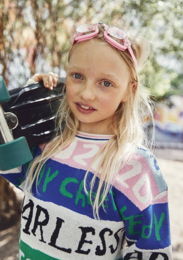 This 2020 sweater is a particular favourite from Noe & Zoe kids fashion