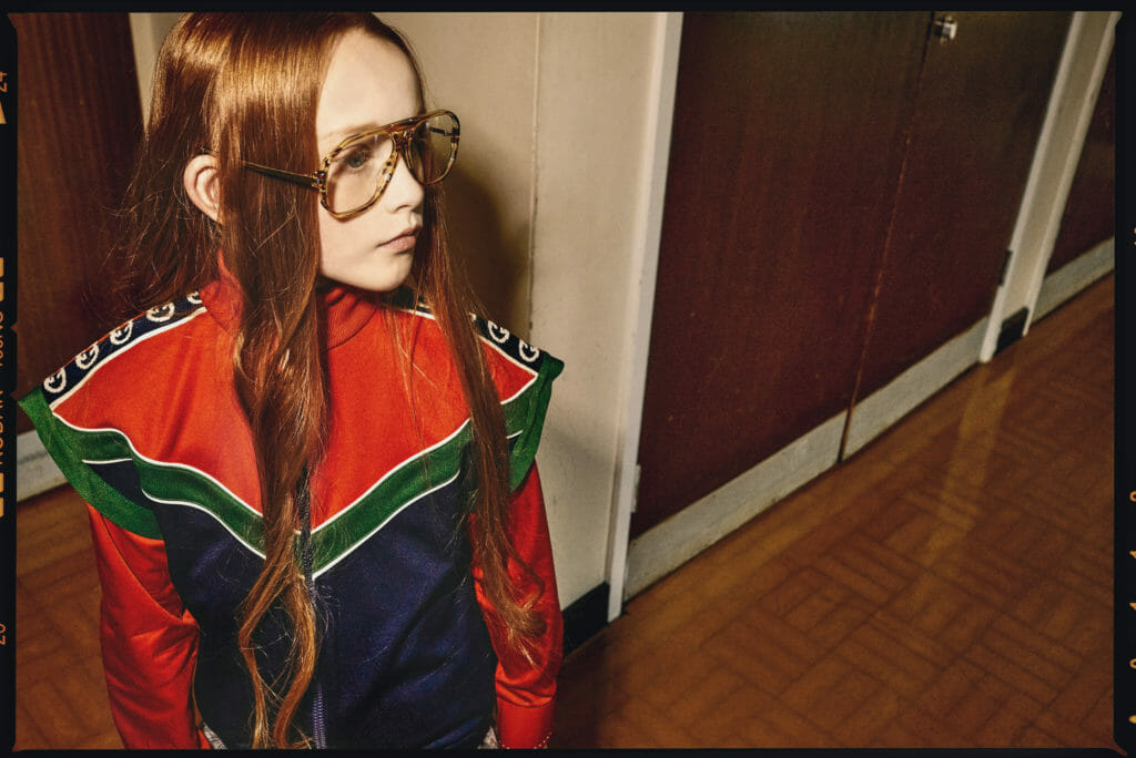 Cool sports nerd look by Abi Campbell for South Korea