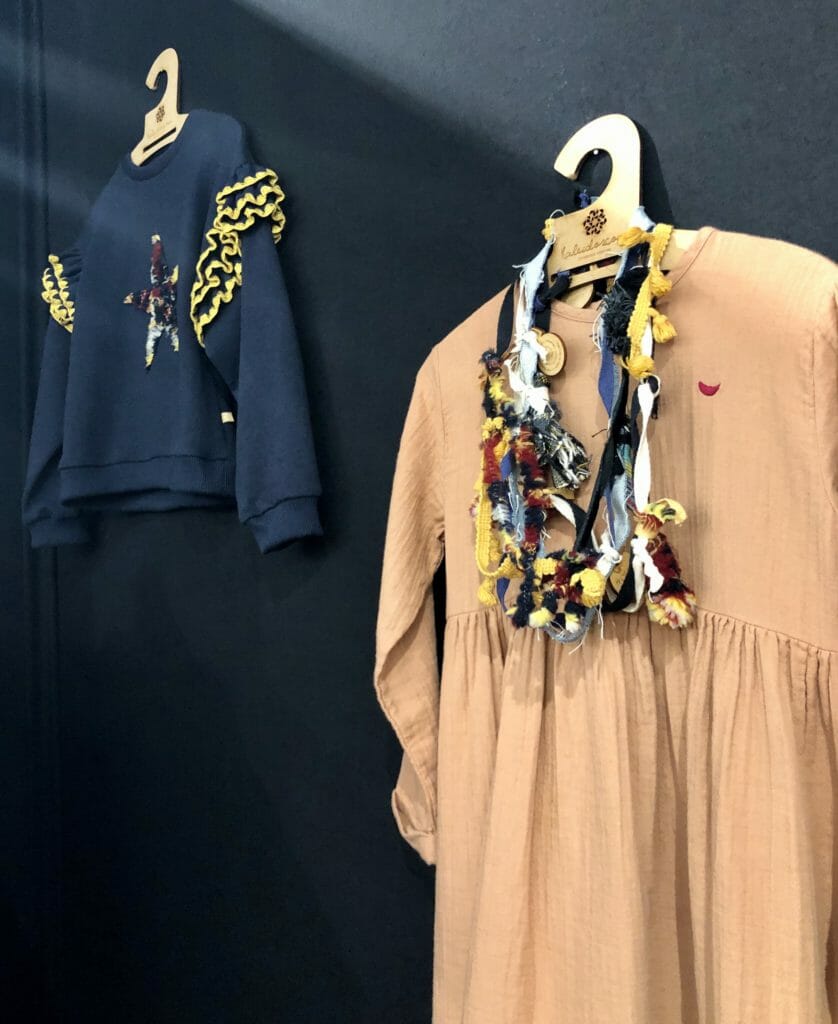 Sustainablility in kids fashion from Kaleidoscope at Playtime Paris for FW2020