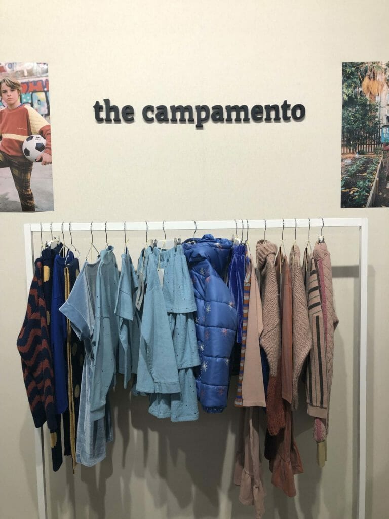 Spanish brand The Campamento at Playtime Paris for FW20 childrens fashion trade 