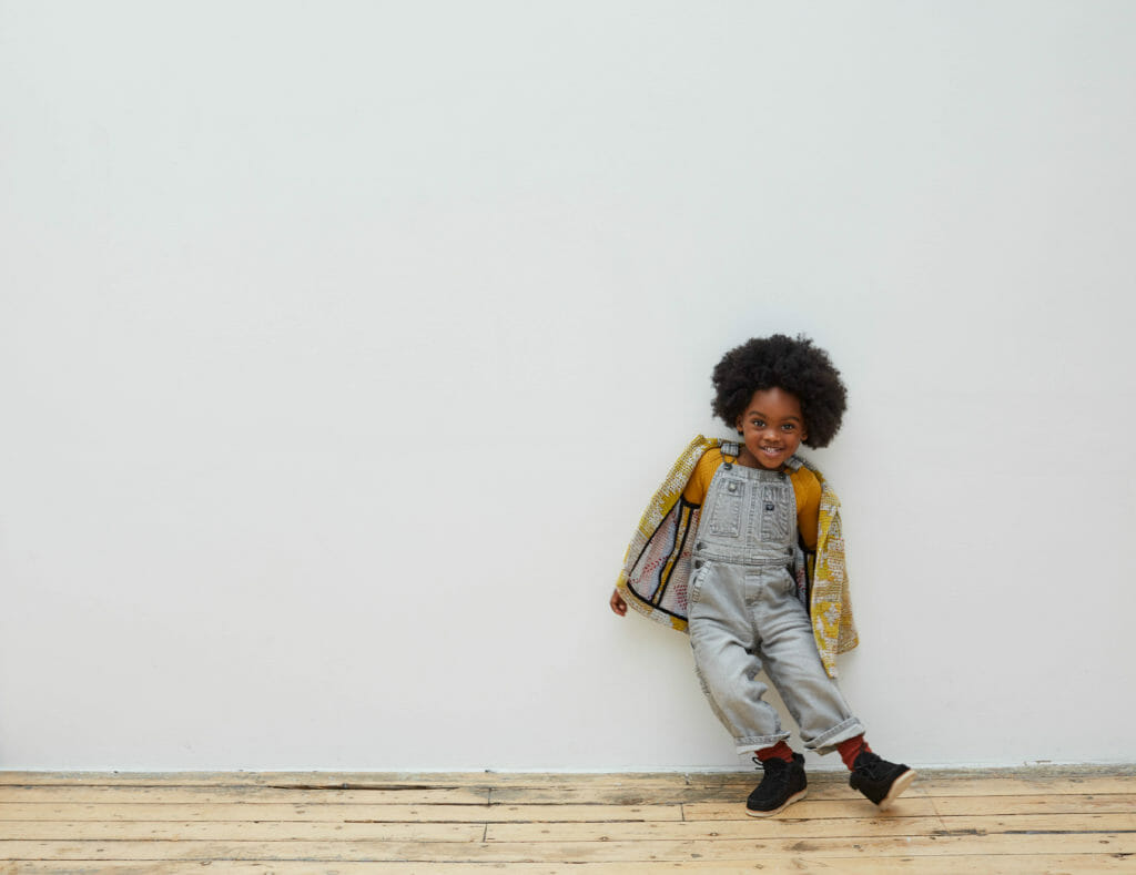 Sustainable kidswear made with vintage textiles at Chapter